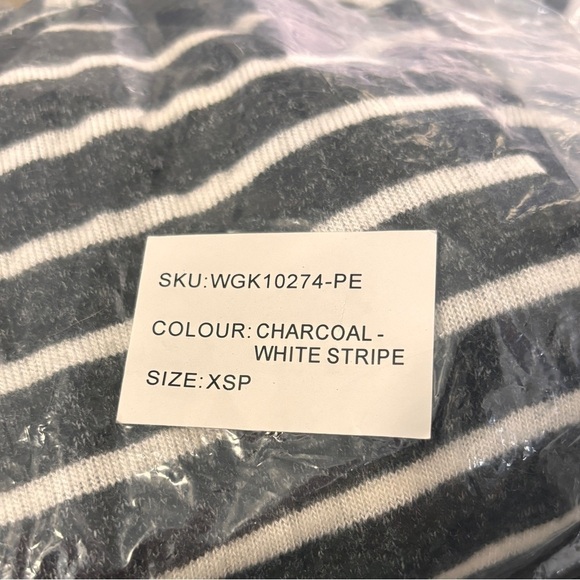 Market & Spruce striped hoodie size XSP - Picture 7 of 7